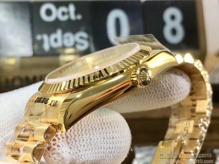 ROLEX勞力士 日誌系列 全新款 經典羅馬刻度設計 奢華典雅 男士腕表  wssb3724